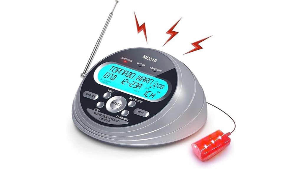 weather alert radio at home