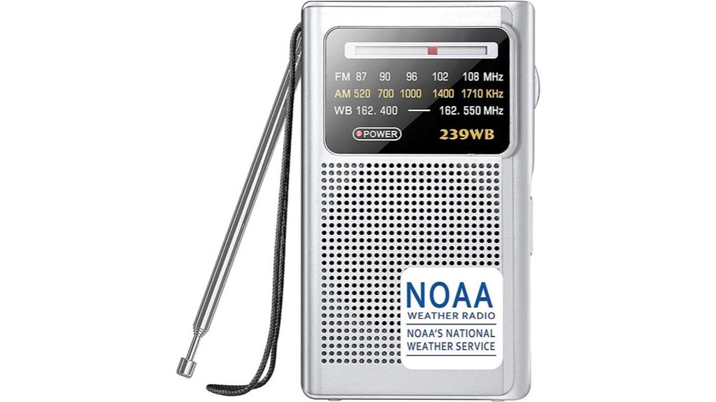 weather radio with fm
