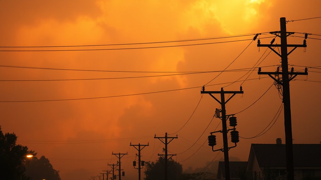wildfire outage response measures