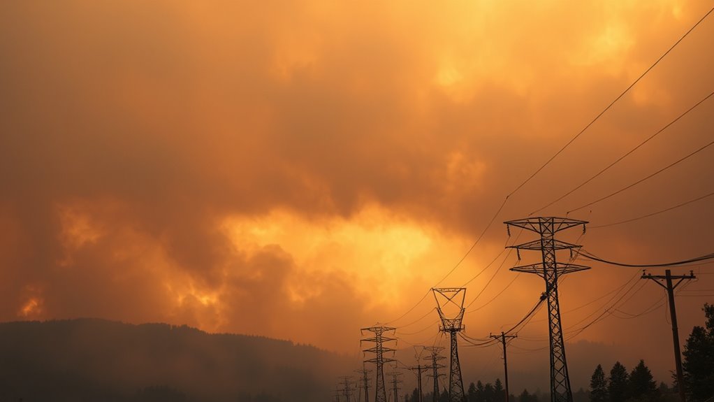 wildfire resistant power infrastructure