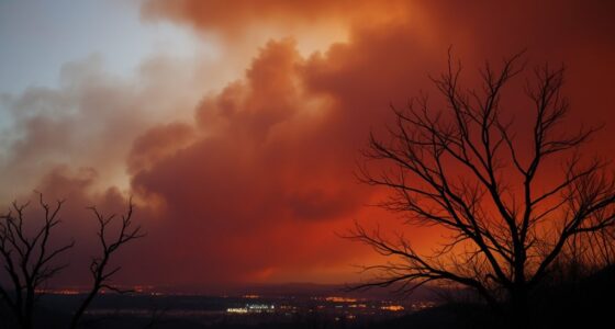 wildfire smoke power outages