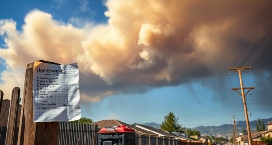 wildfire smoke power outages
