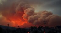 wildfire smoke power safety