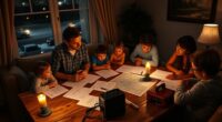 family power outage plan