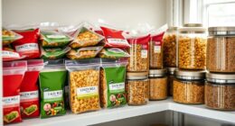 freeze dried meal storage