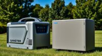 generator costs versus batteries