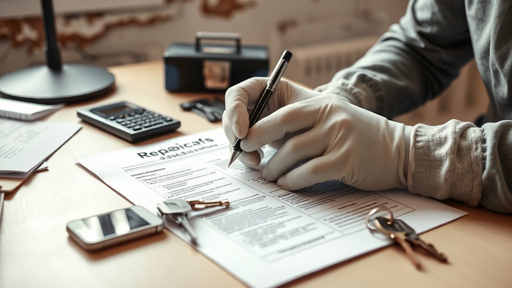 insurance deductible preparation steps