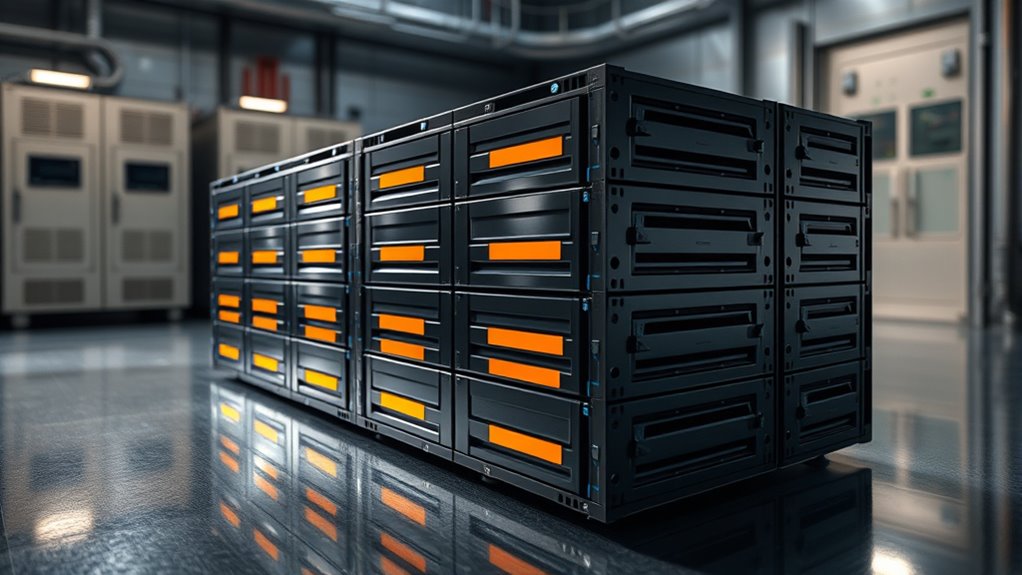 lithium ion batteries emergency power