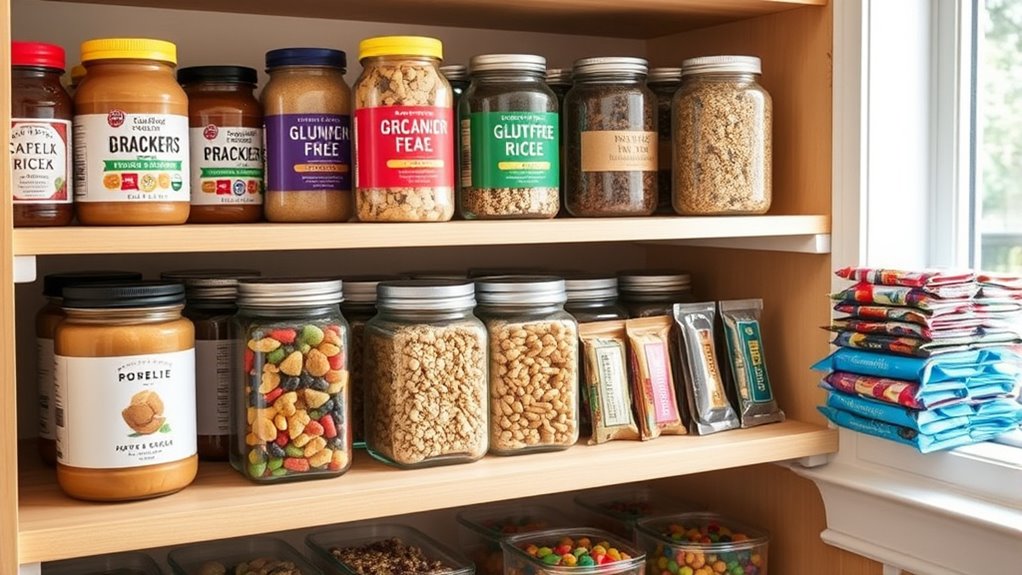 organized allergen free emergency stockpile