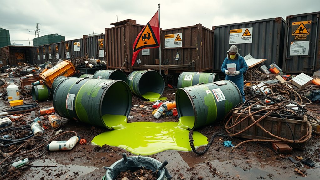 proper hazardous material disposal