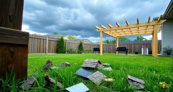 repairing storm damaged structures