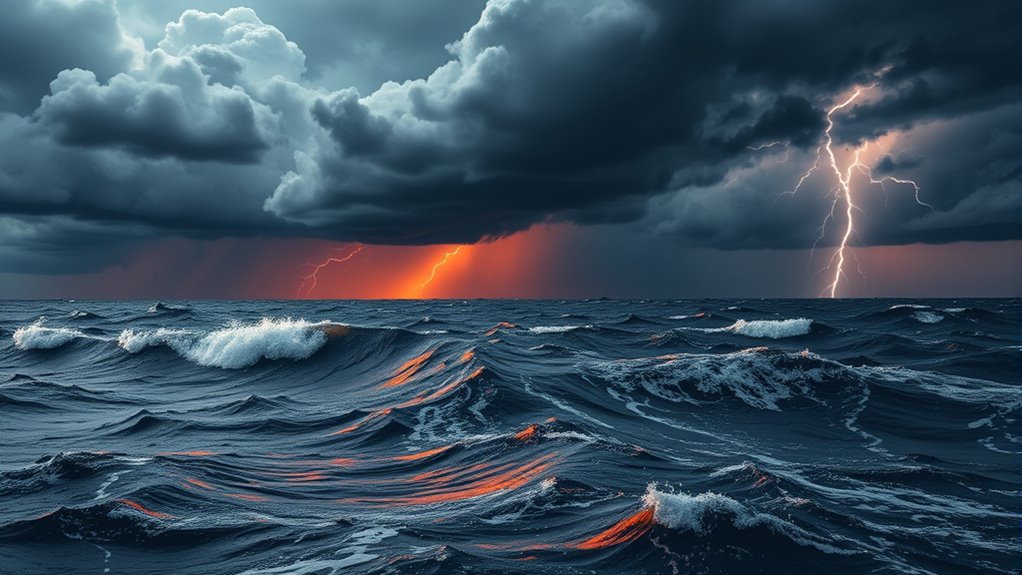 rising oceans fuel storms