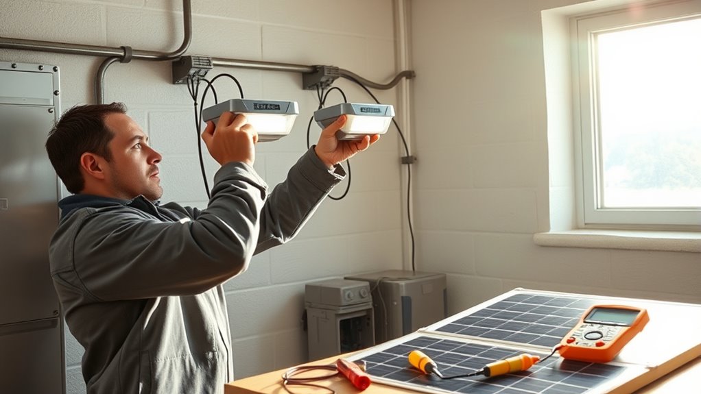 solar battery sensor maintenance