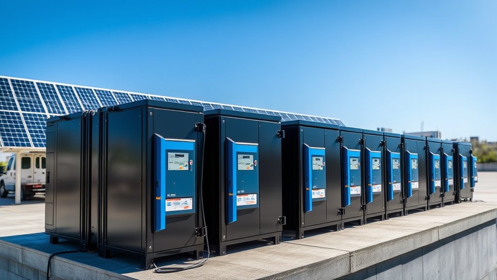 solar emergency battery storage