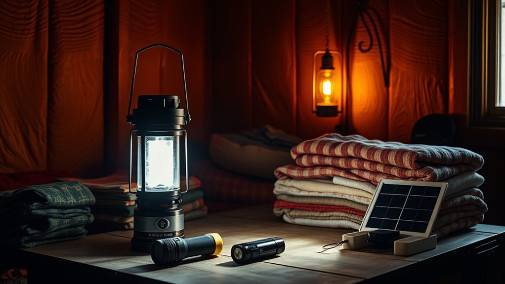 solar powered emergency lighting solutions