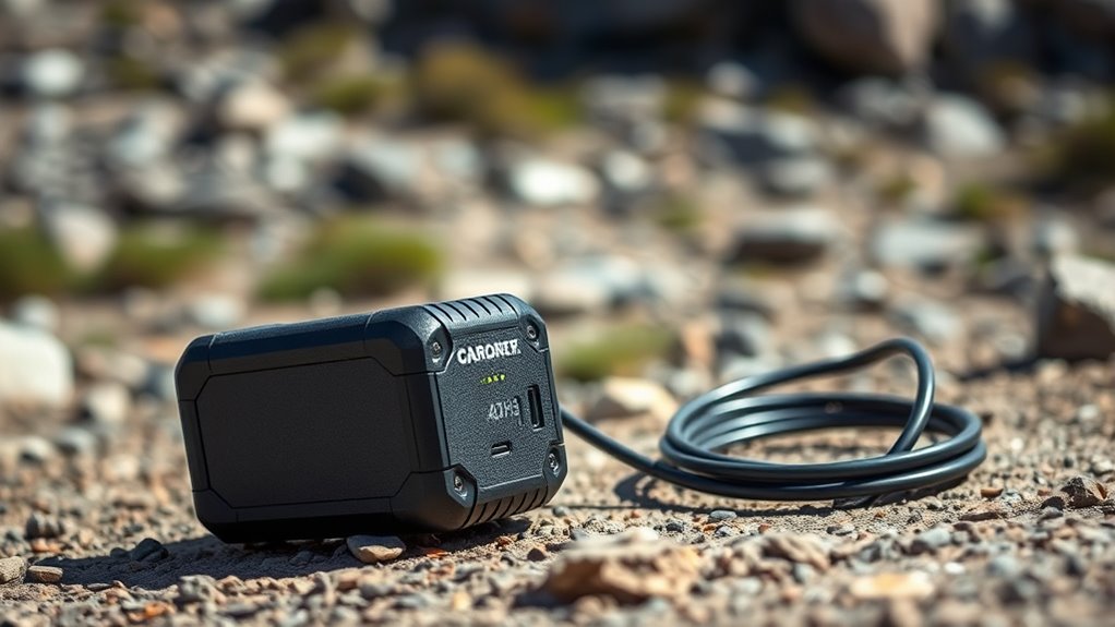 solar powered high capacity rugged charger