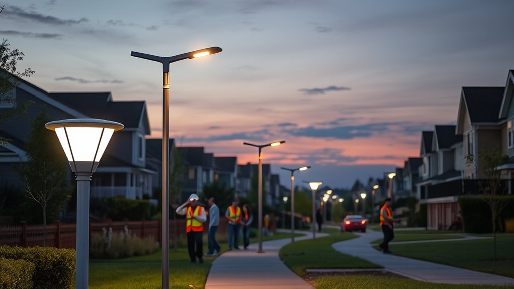 solar powered motion activated lighting