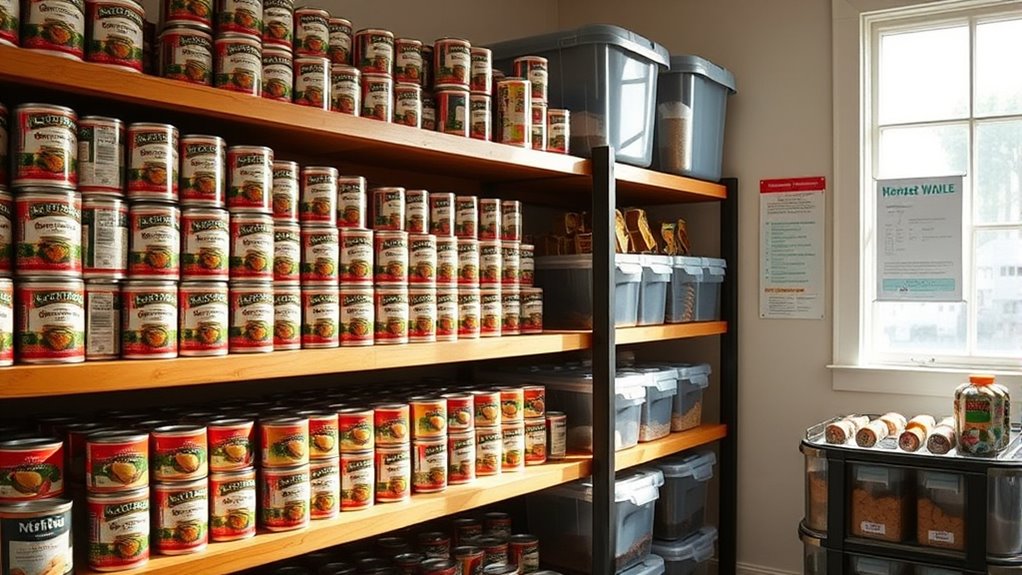 store canned foods properly