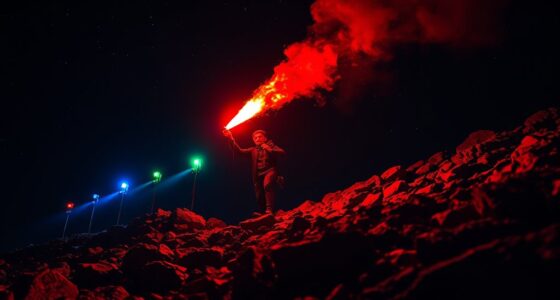 use flares and beacons safely