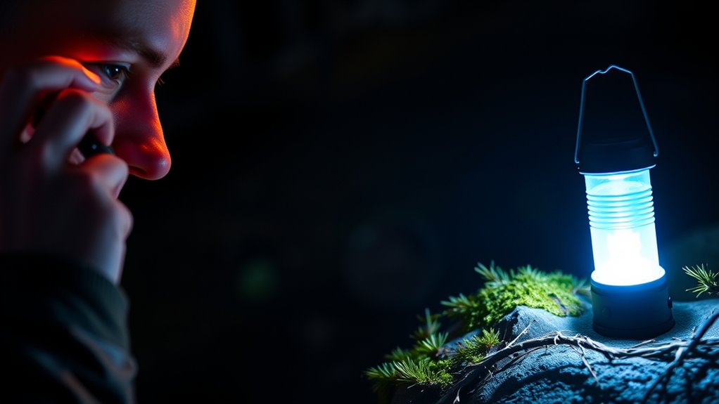 use night friendly lighting