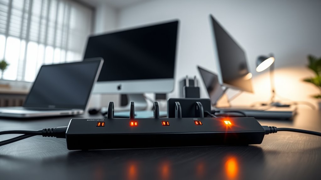 use surge protectors properly