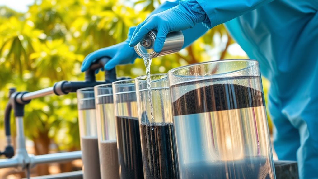 water purification process steps