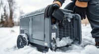 winter power equipment maintenance