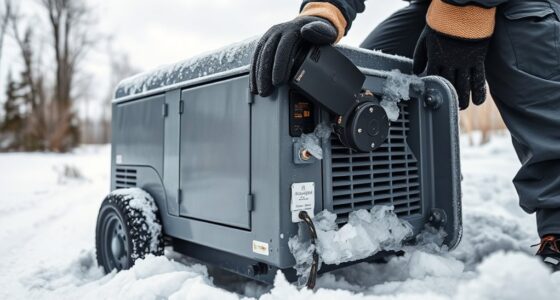 winter power equipment maintenance