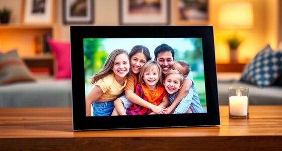 digital photo frames with email upload