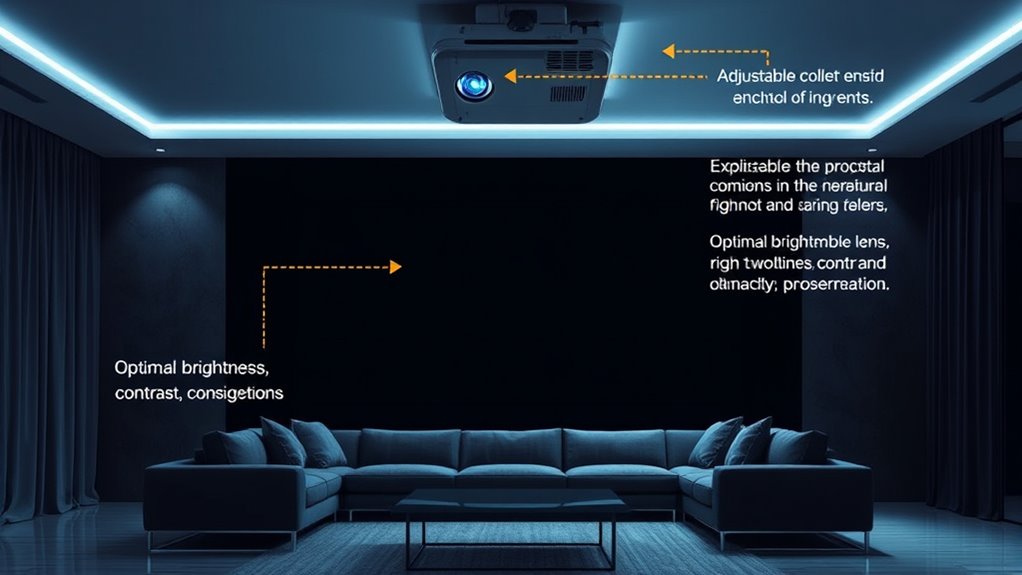 key home theater projector factors