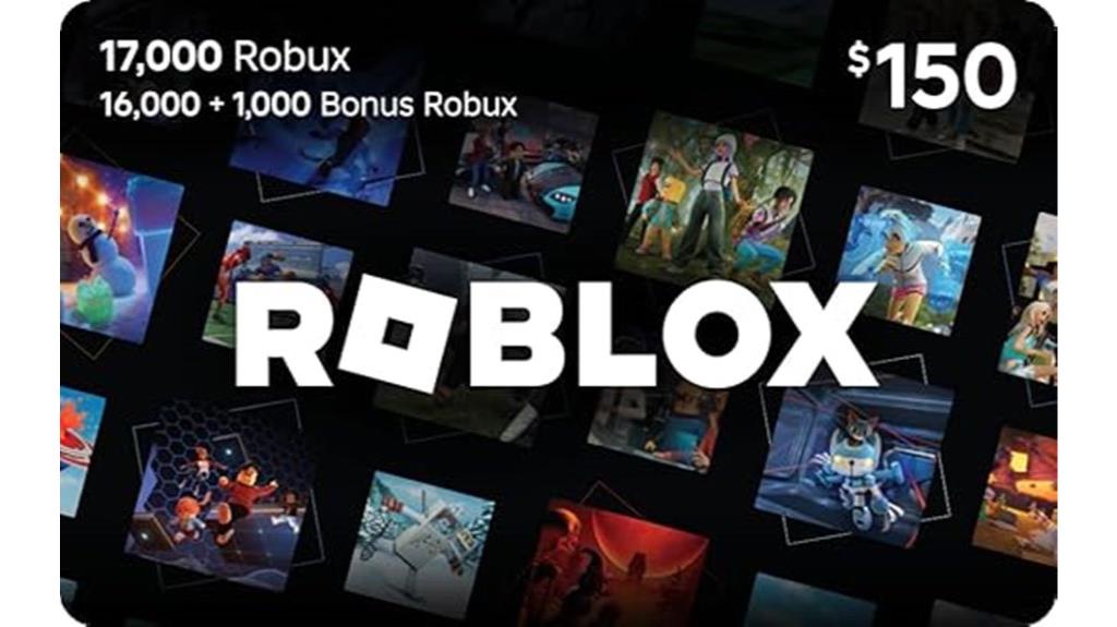roblox gift card 17k