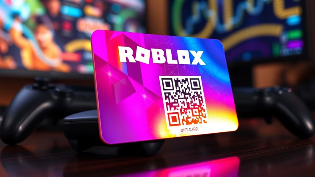 roblox gift card considerations
