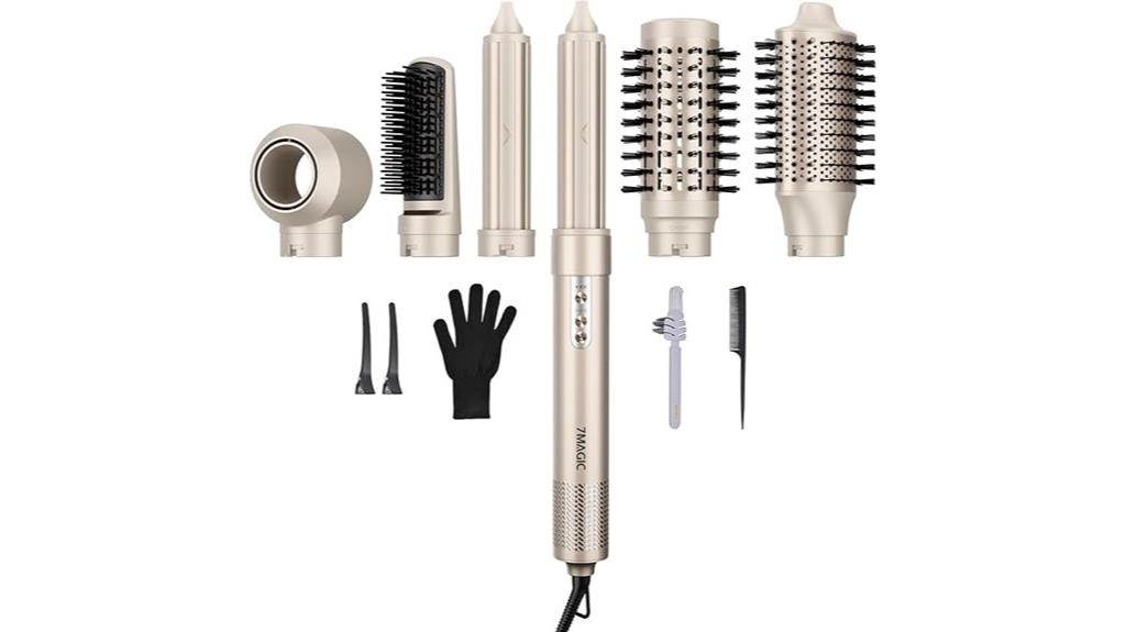 seven in one hairstyling tool