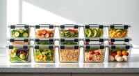 top glass containers selection