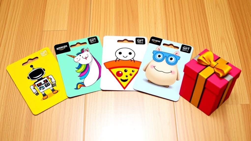 top humorous gift card designs