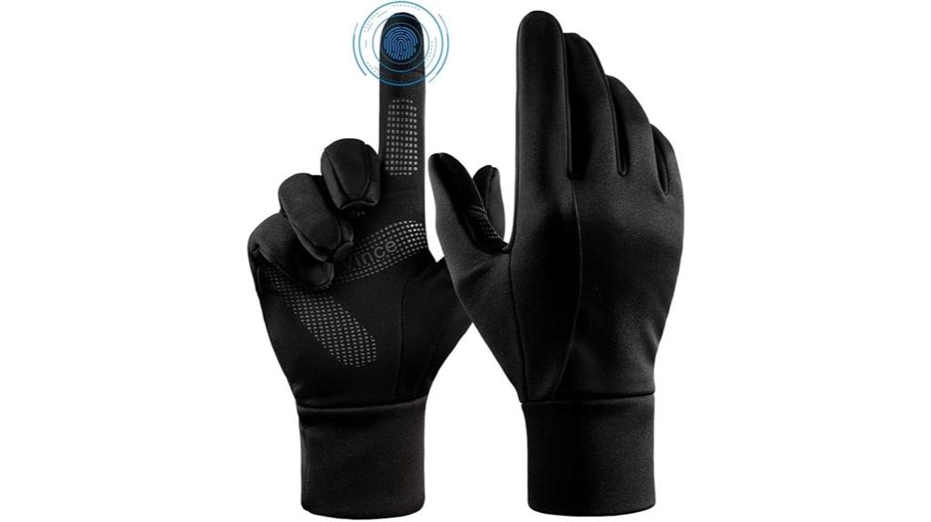 waterproof touchscreen running gloves