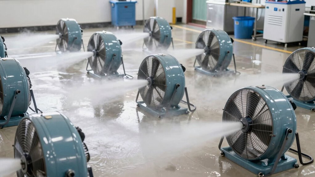 accelerate drying with airflow