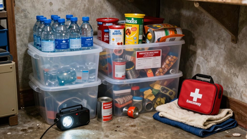 assemble comprehensive emergency supplies