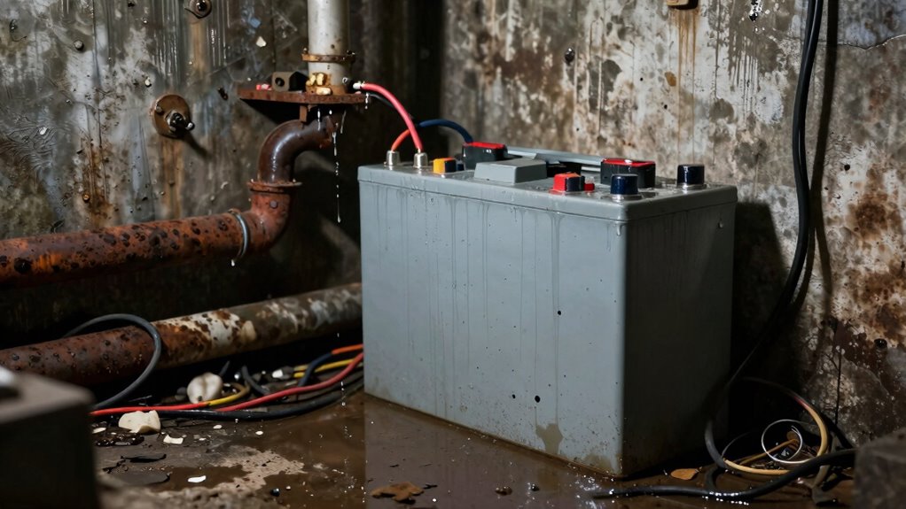 avoid moisture and water risks