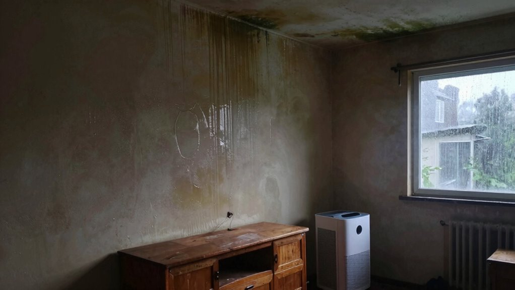 call professionals for mold