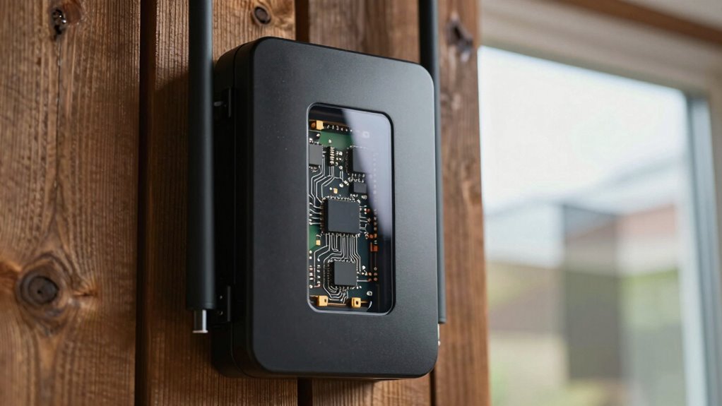 capture amplify transmit signals