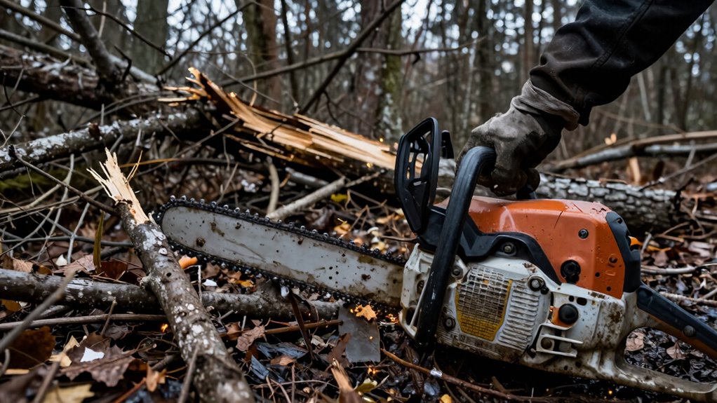 chainsaw accidents increase after storms