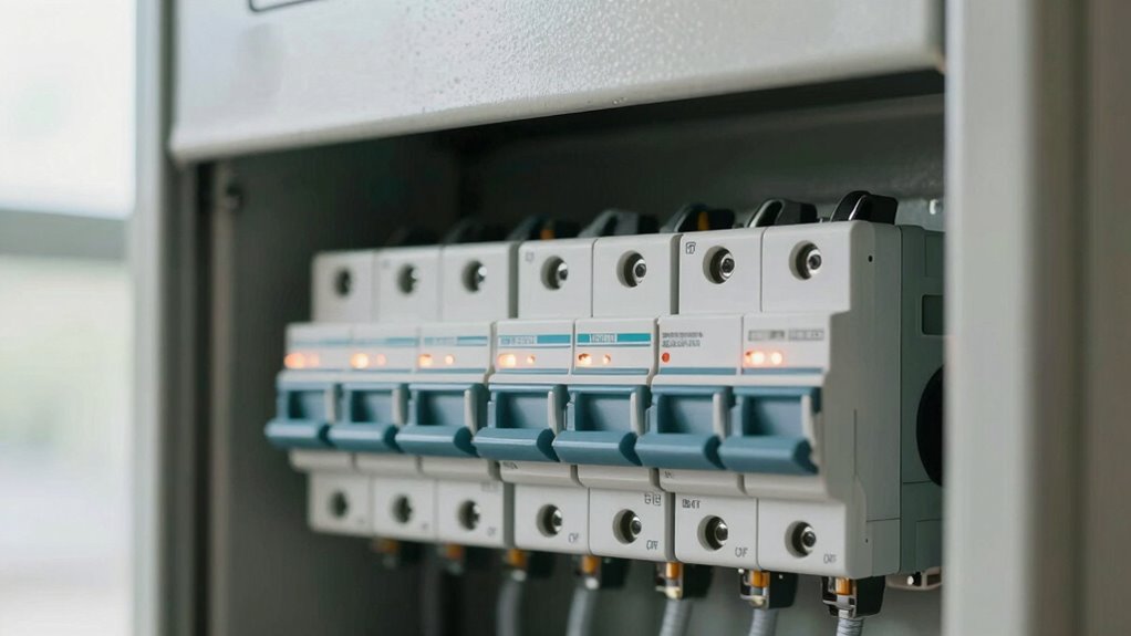 check and reset circuit breakers