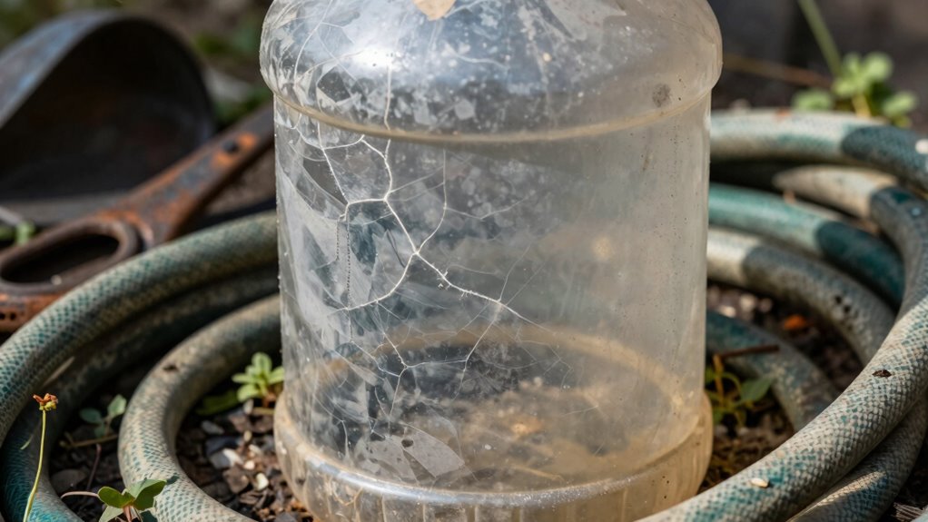 check container material labels