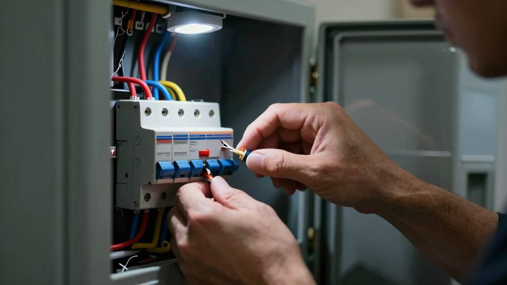 consult a professional electrician