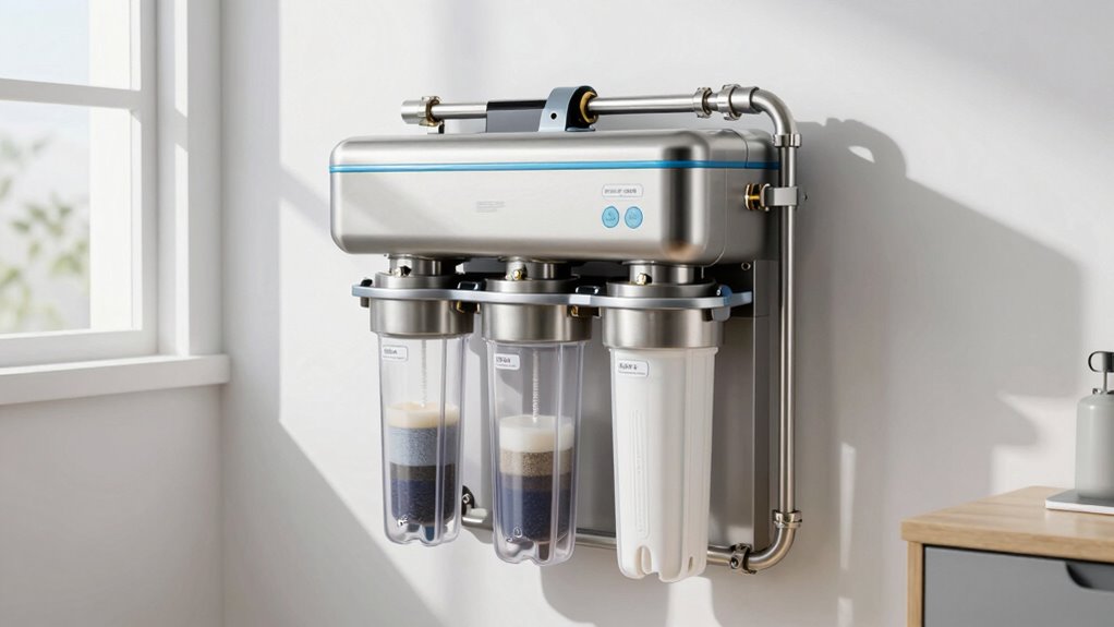 contaminant removal flow efficiency