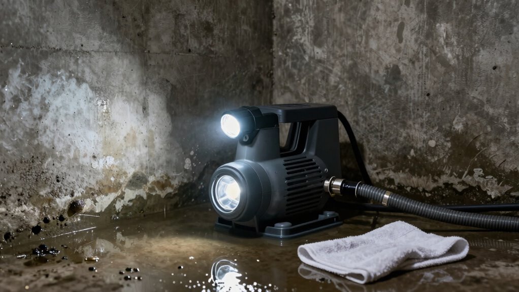 detect hidden basement leaks