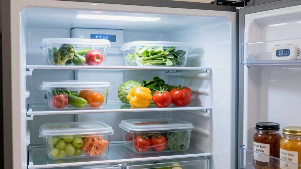 discard unsafe stored food