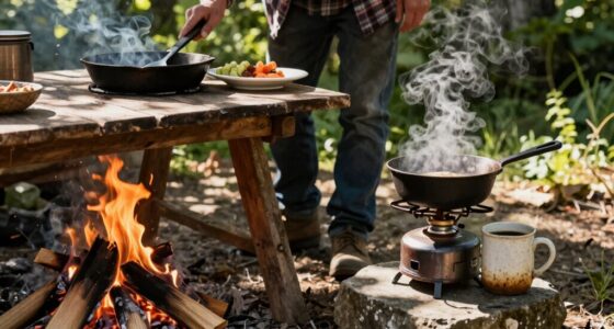 emergency off grid cooking