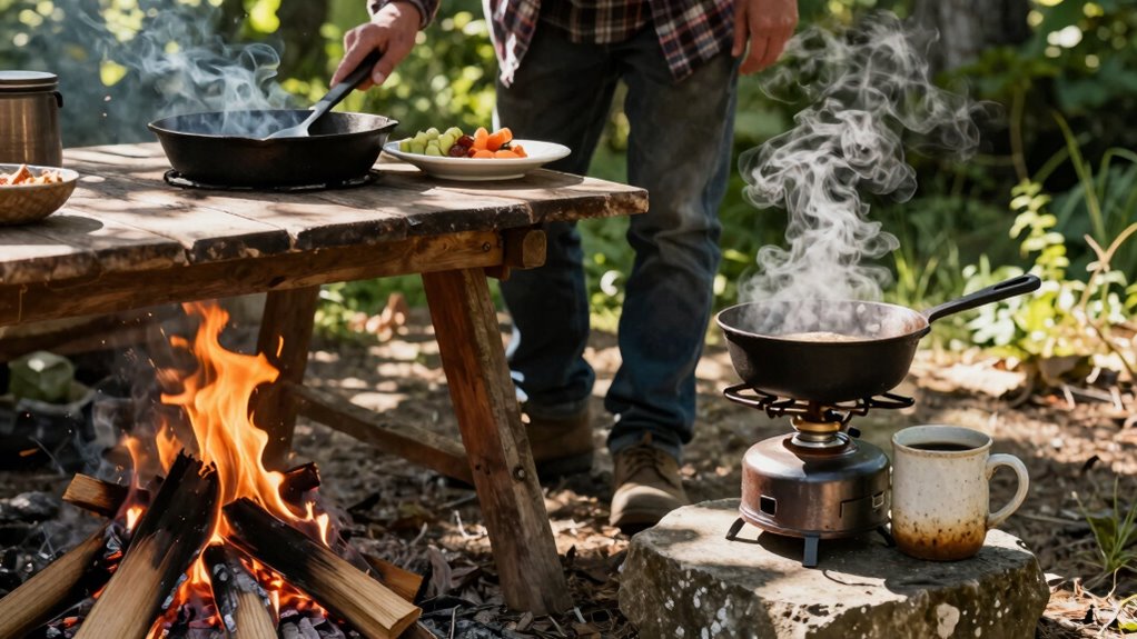 emergency off grid cooking